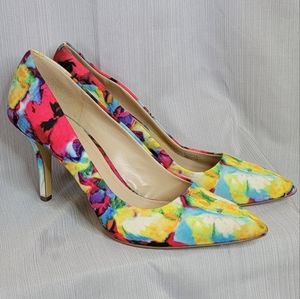 BCBGeneration Gaminkh-x multicolored pumps 8.5